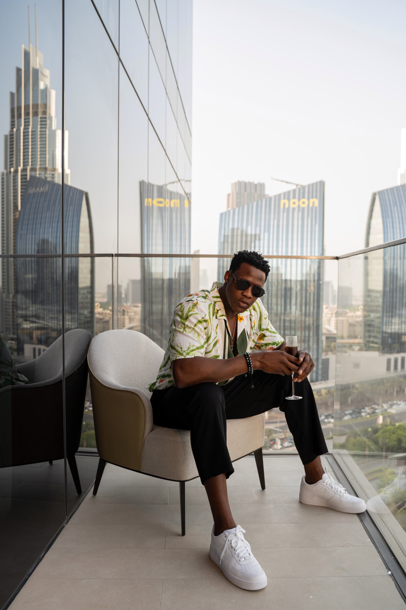 Aron M Kahari hero editorial portrait